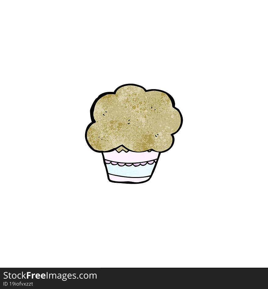 cartoon muffin