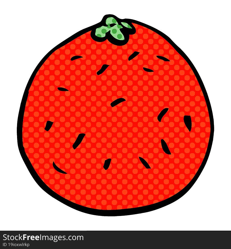 cartoon doodle tomato