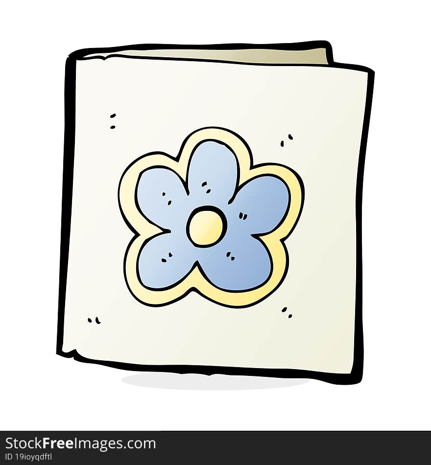 cartoon greeting card