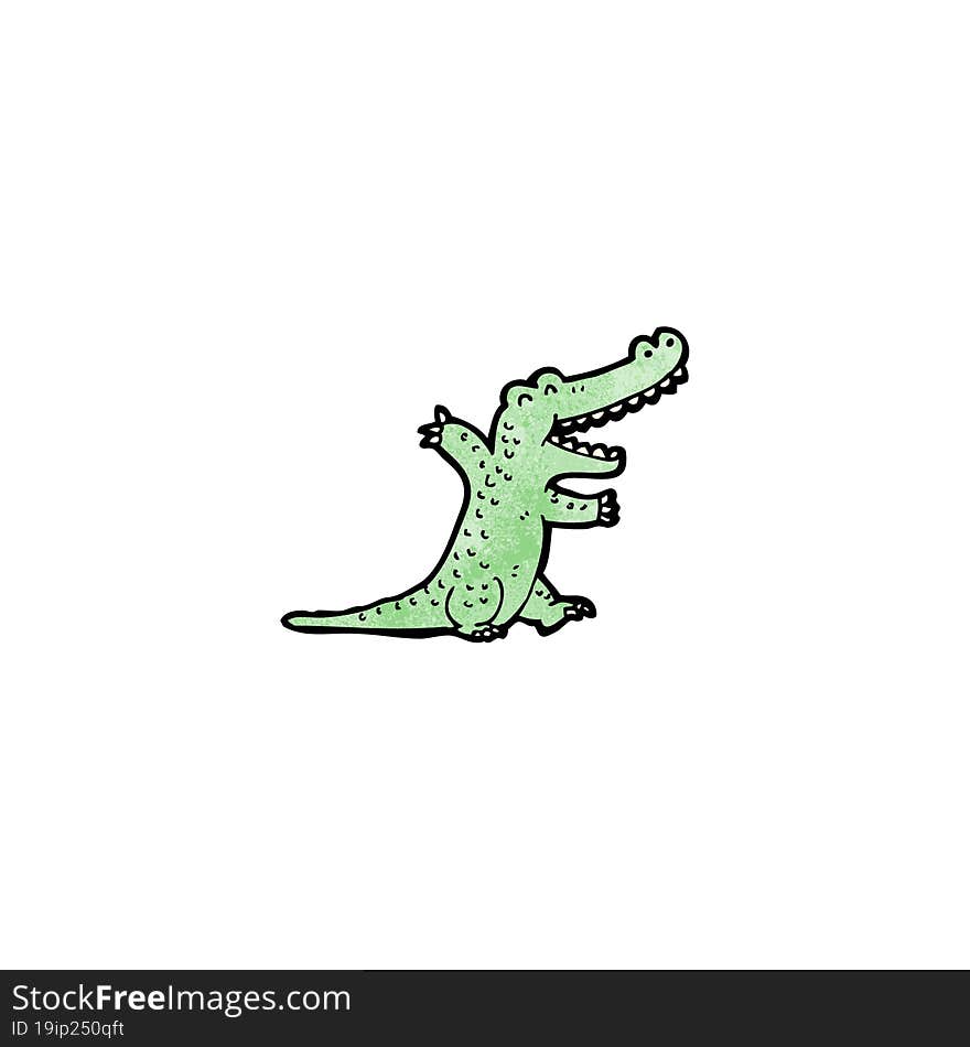 Cartoon Crocodile