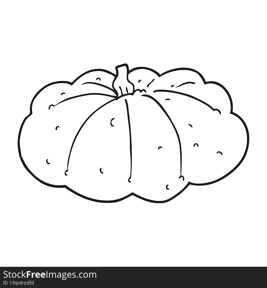 black and white cartoon squash