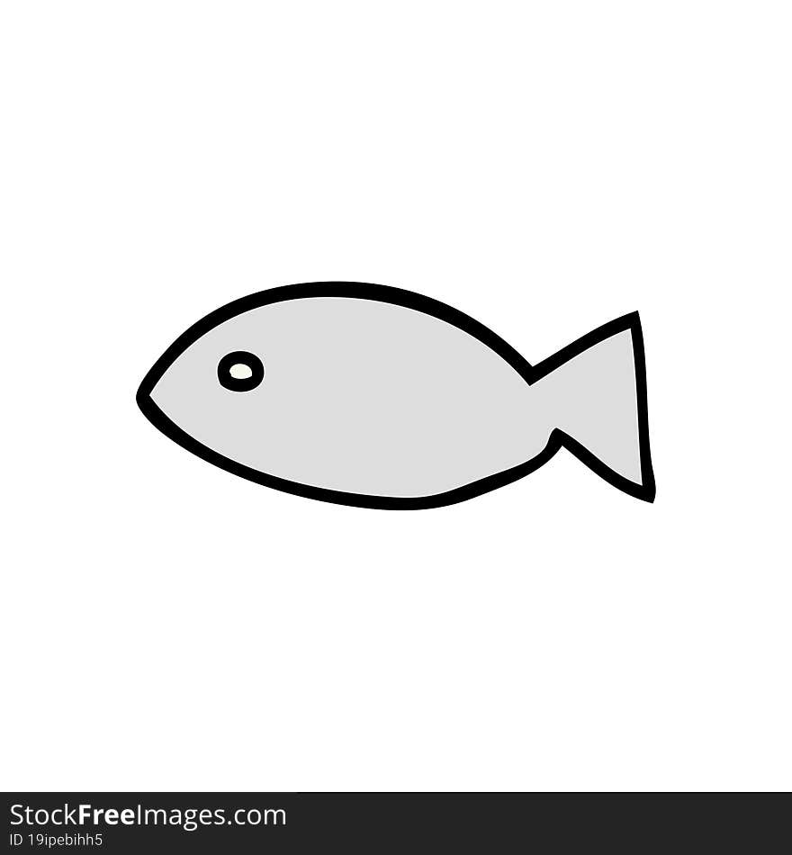 cartoon fish symbol