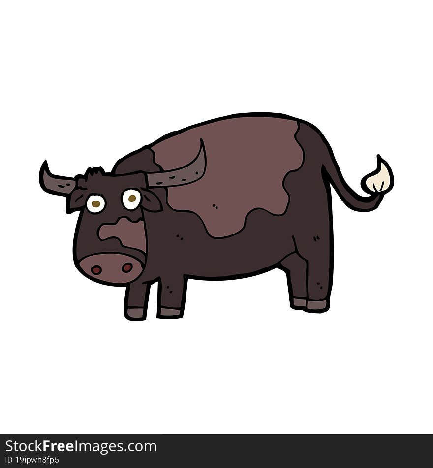 cartoon cow