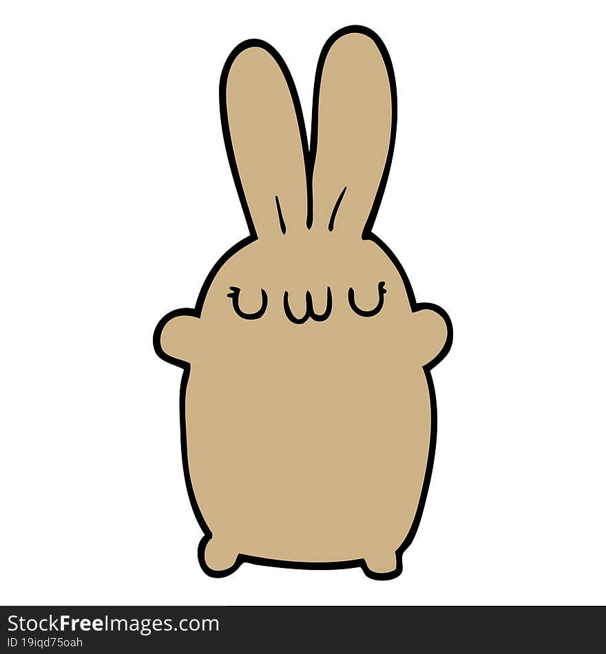 cartoon rabbit