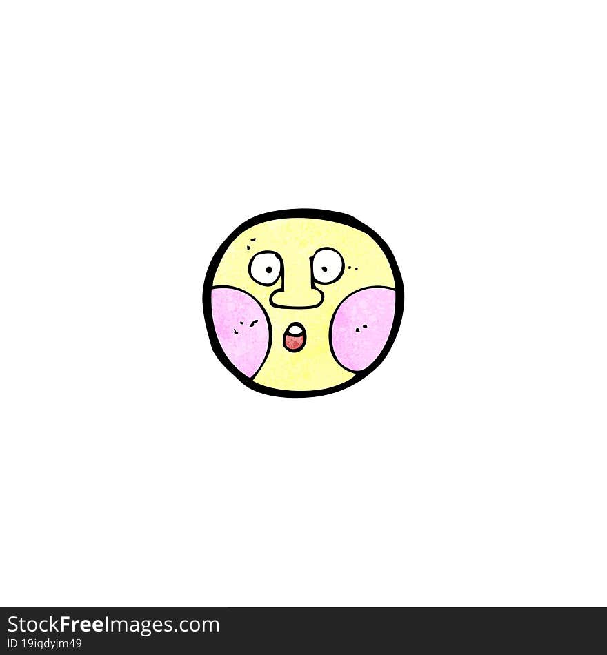 Cartoon Face Symbol