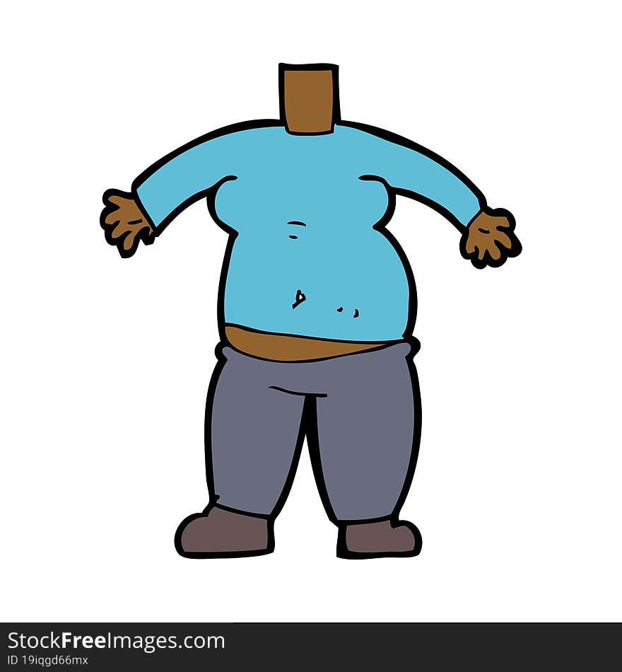 cartoon body (mix and match cartoons or add your own photo head