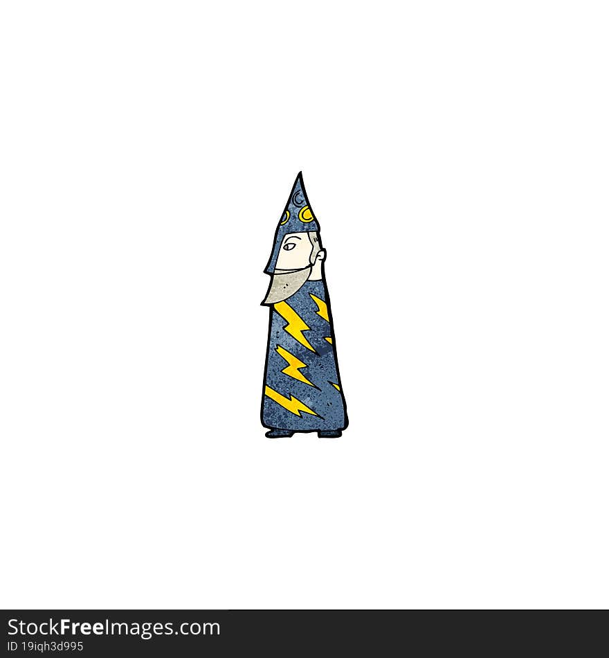 cartoon wizard