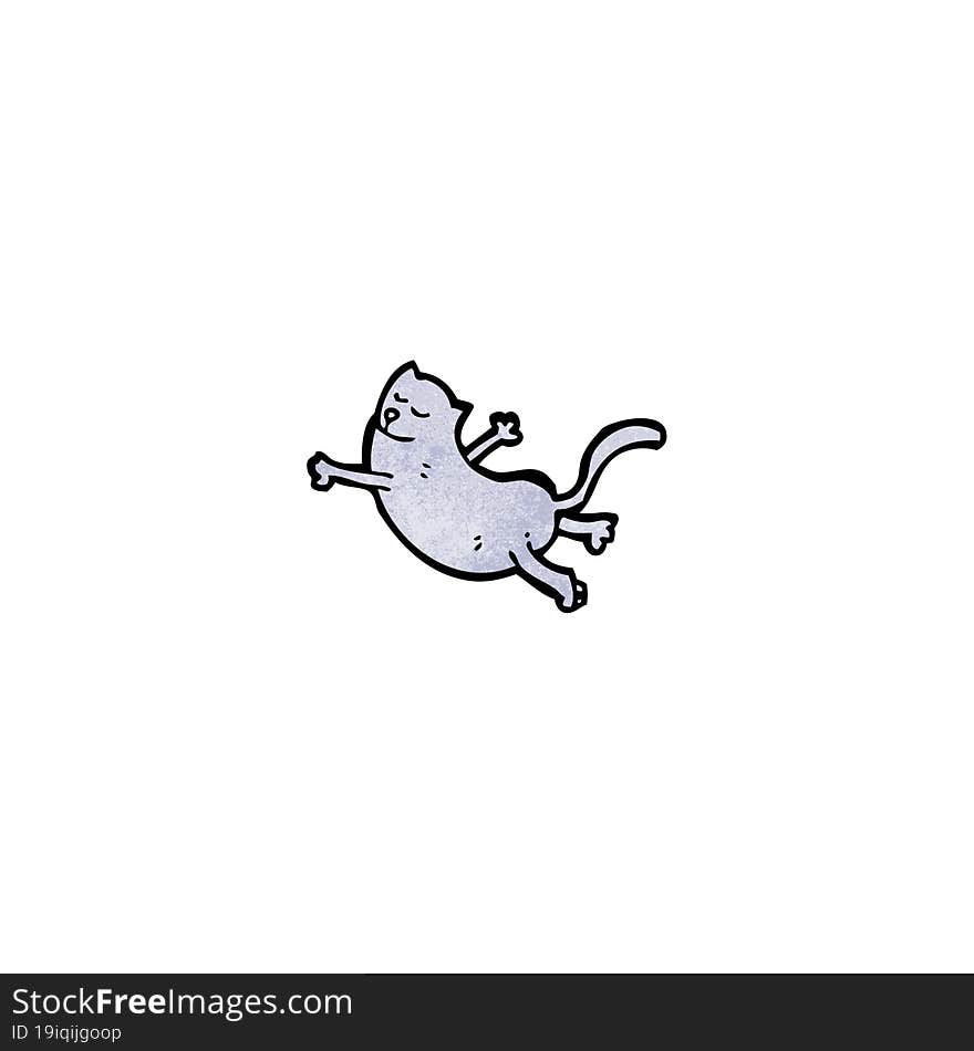 funny cartoon cat