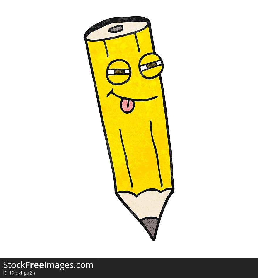 sly texture cartoon pencil