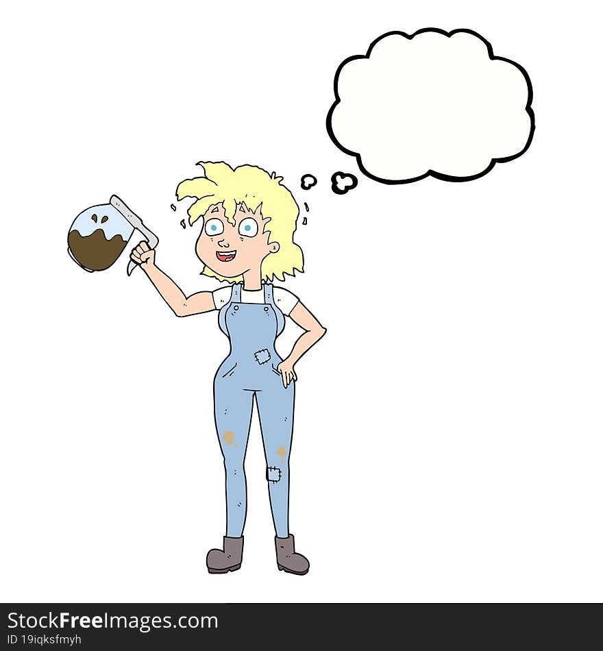 too much coffee freehand drawn thought bubble cartoon. too much coffee freehand drawn thought bubble cartoon