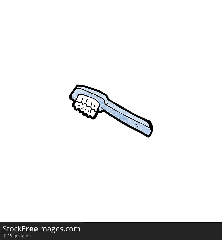 cartoon tooth brush