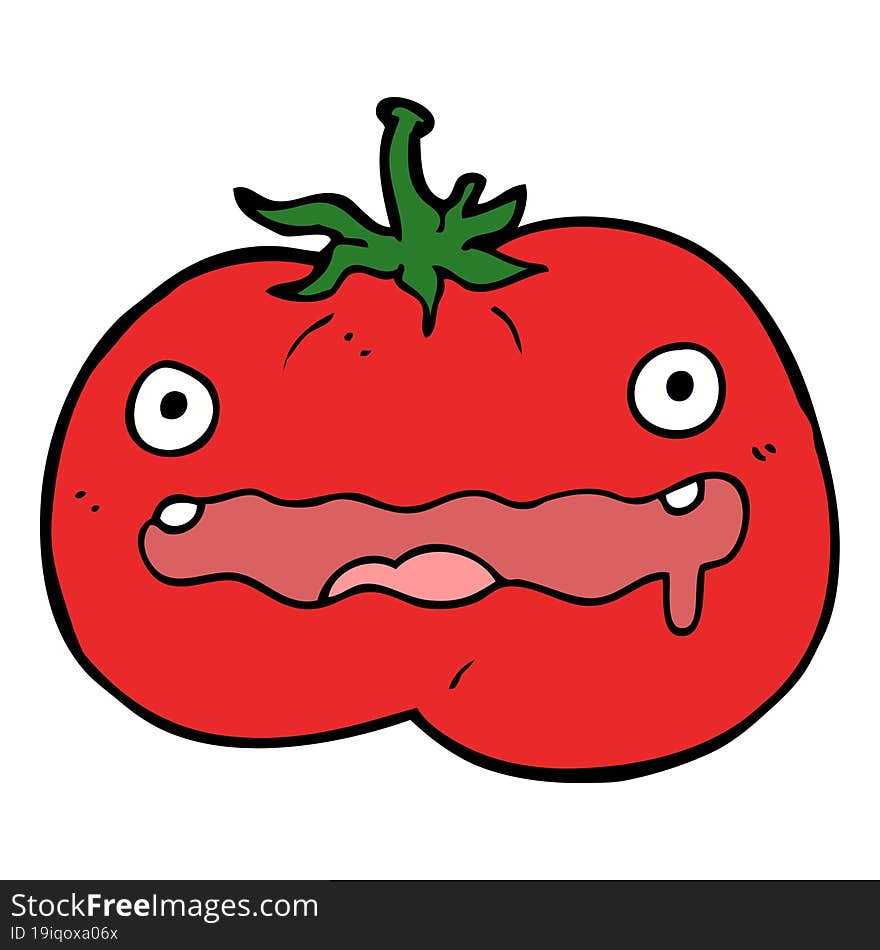 cartoon tomato