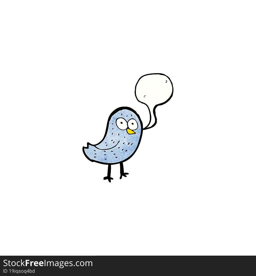 Funny Cartoon Bird