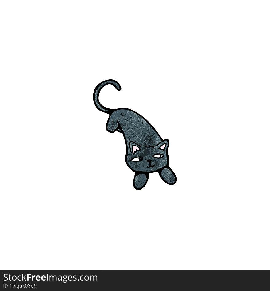 Cartoon Black Cat