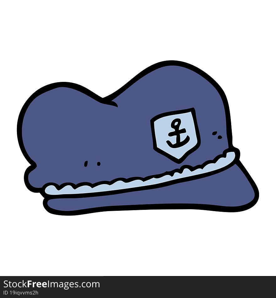 cartoon sailor hat