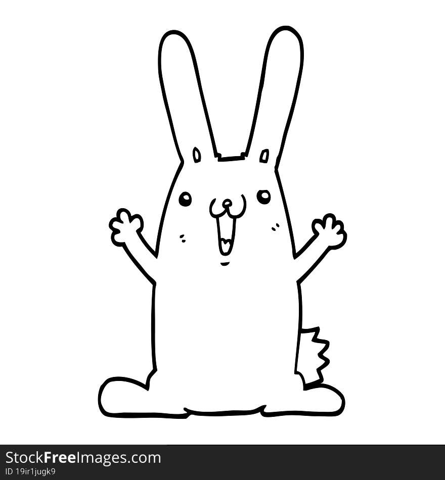 Cartoon Rabbit