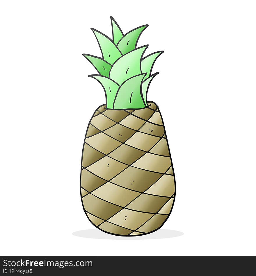 cartoon pineapple