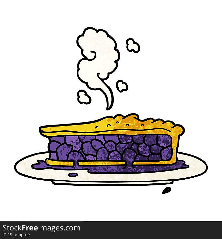 cartoon blueberry pie. cartoon blueberry pie