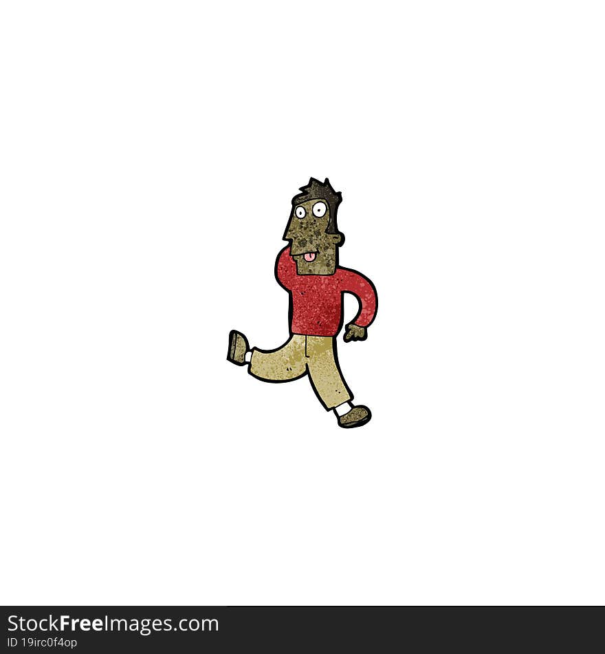 Cartoon Dancing Man