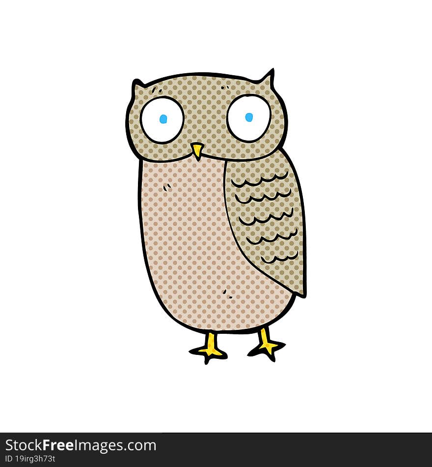 cartoon owl