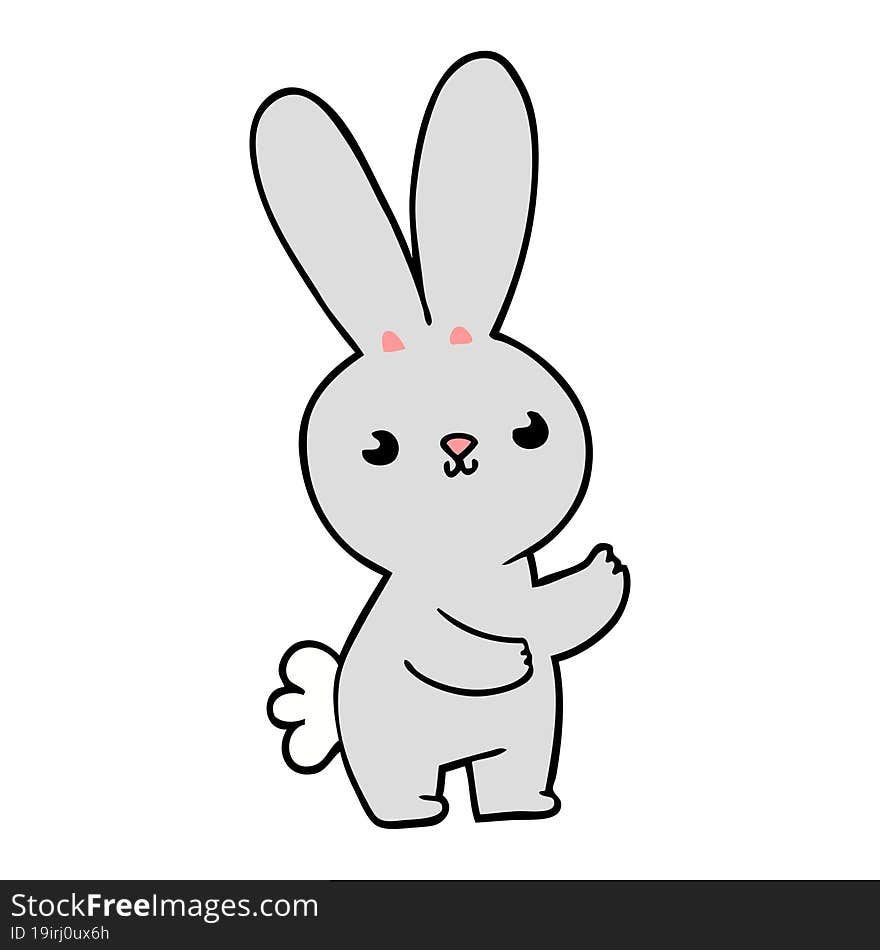 Cute Cartoon Rabbit