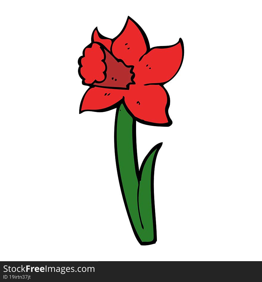 cartoon flower