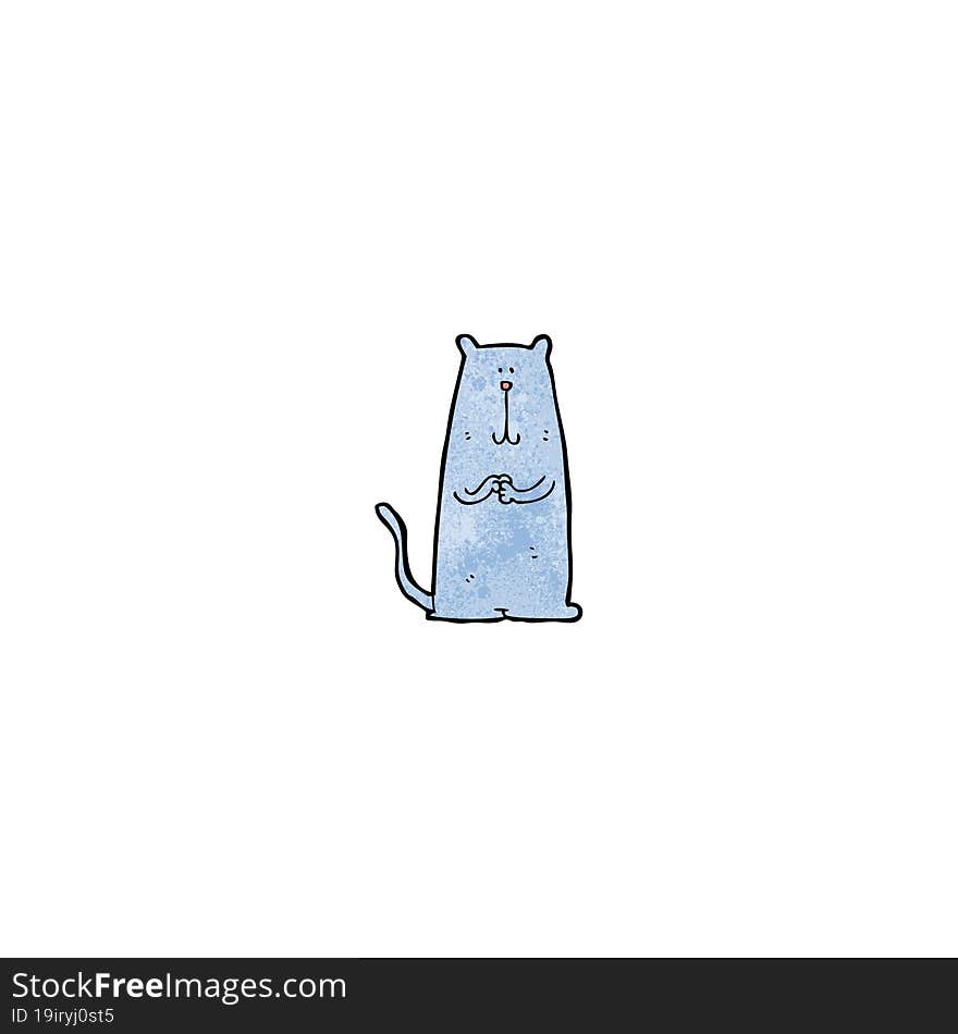 funny cartoon cat