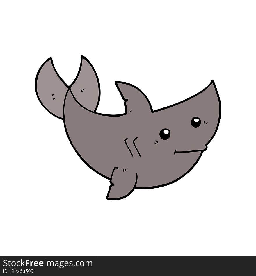 cartoon shark