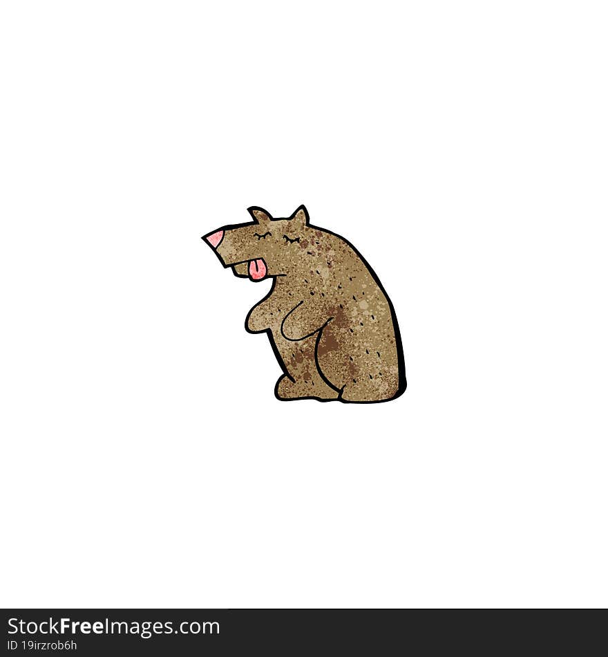 cartoon bear