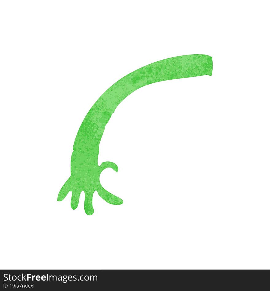 Cartoon Monster Arm