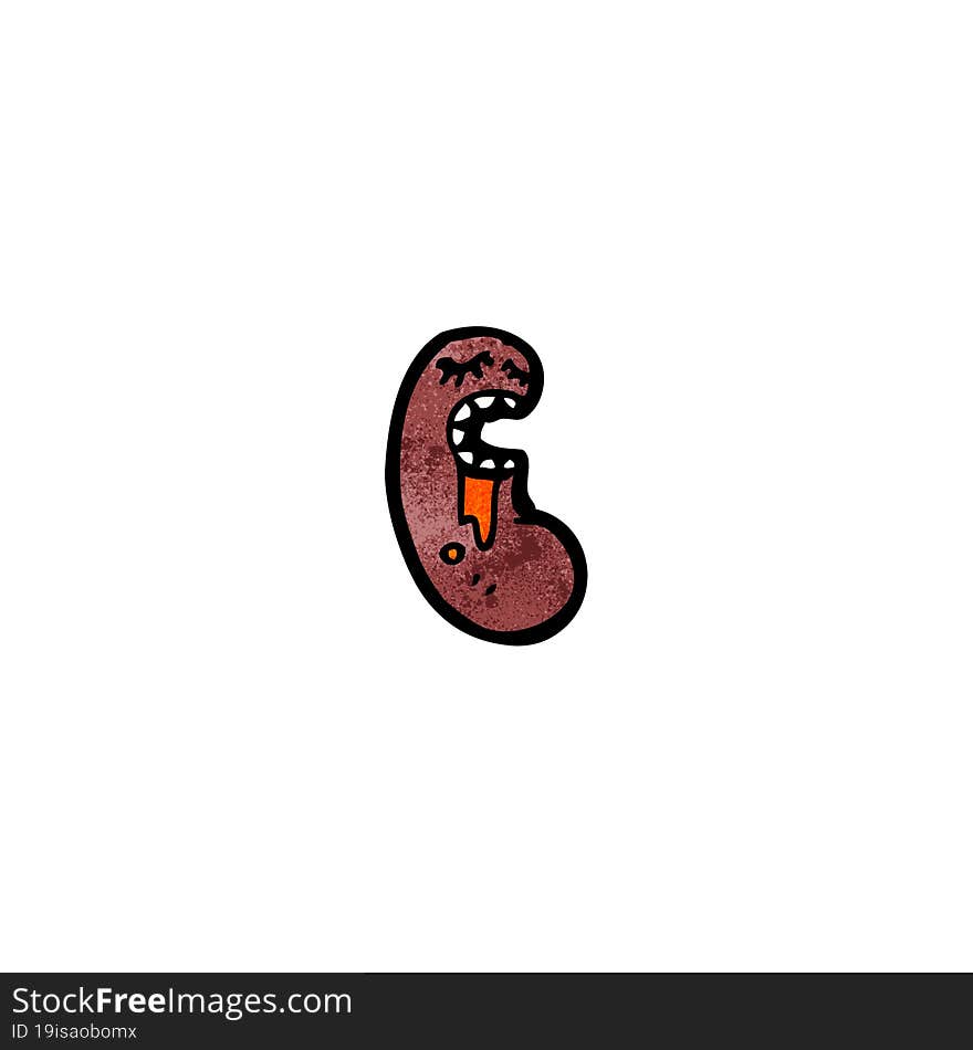 cartoon kidney