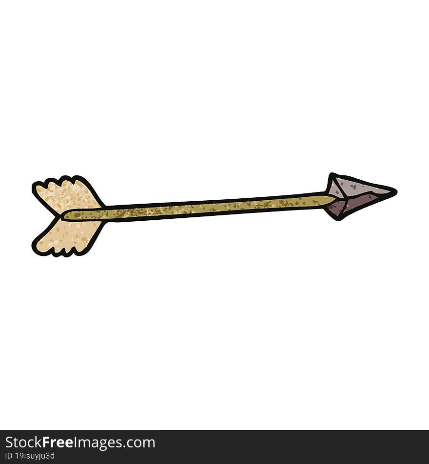 cartoon doodle arrow