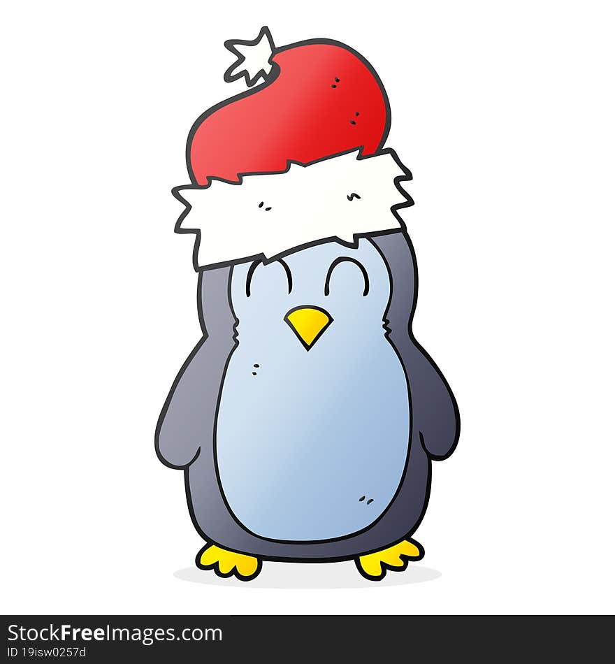 cartoon penguin