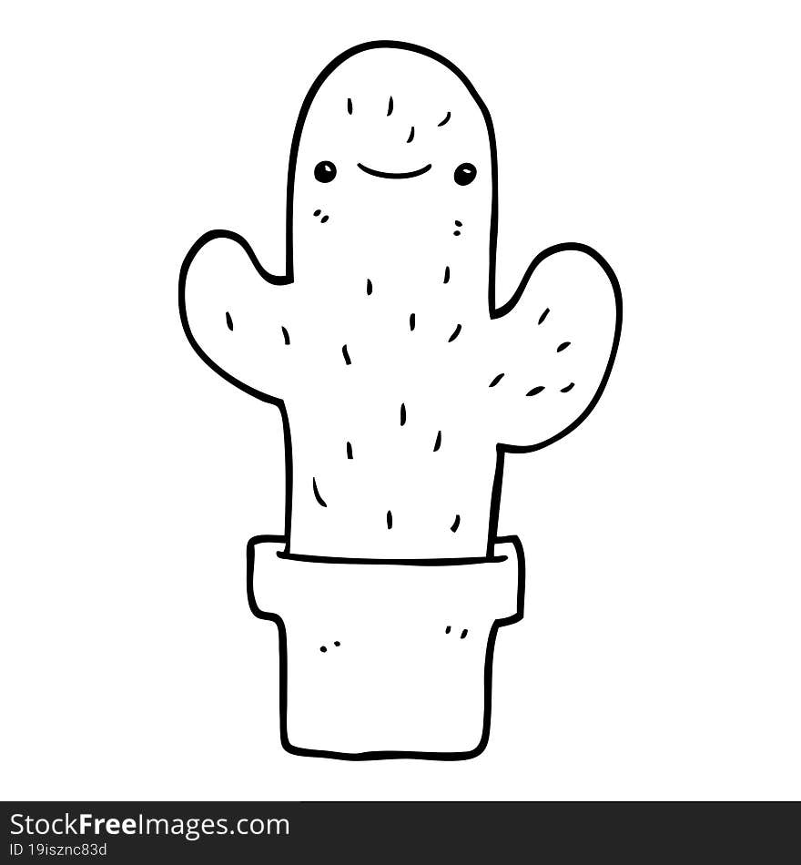 Cartoon Cactus