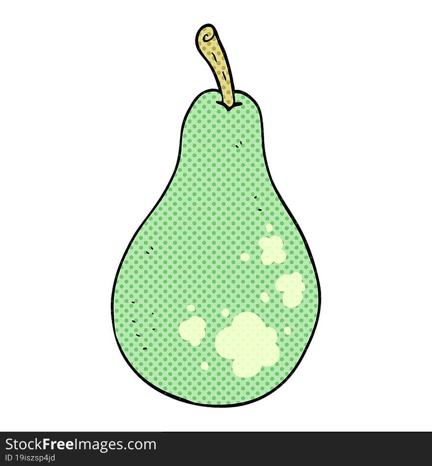 Cartoon Pear