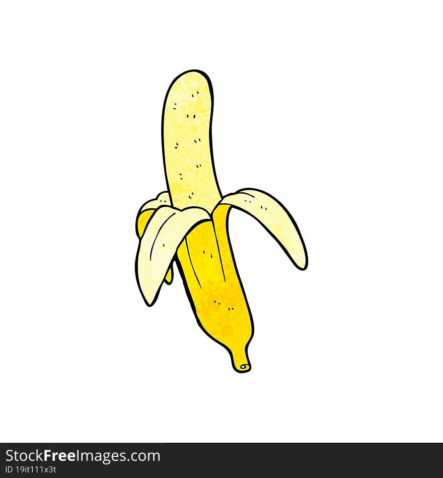 cartoon banana