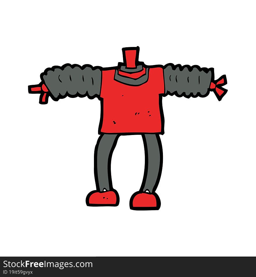 cartoon robot body (mix and match cartoons or add own photos