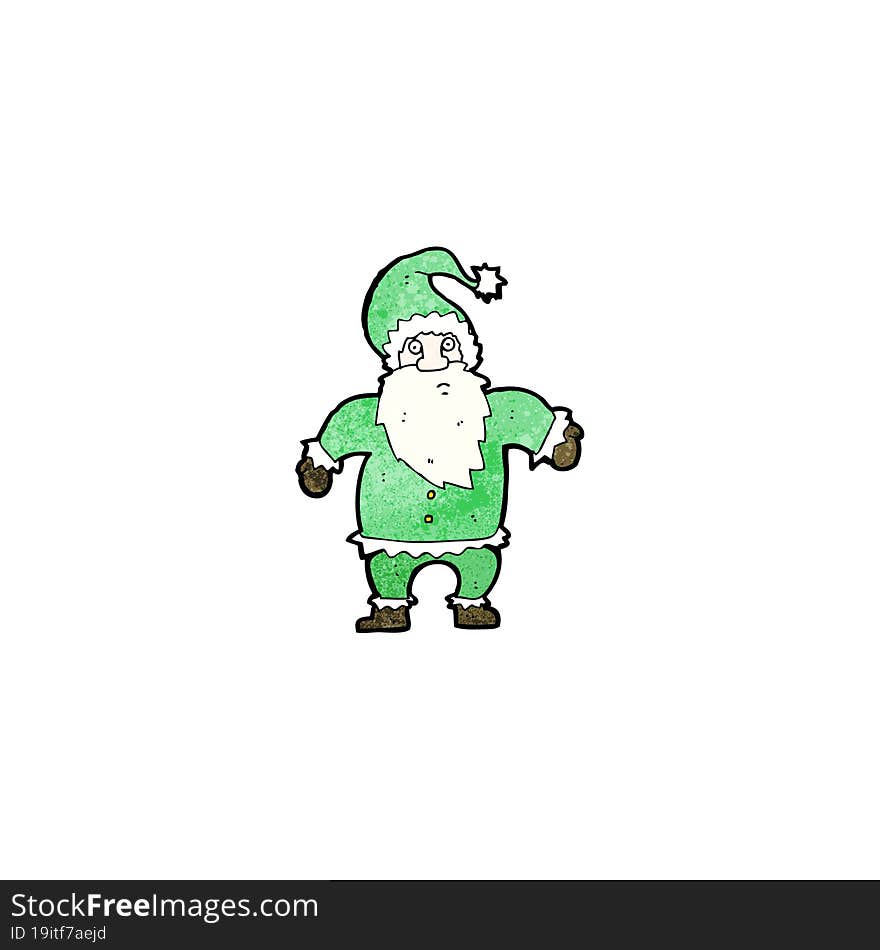 cartoon santa claus