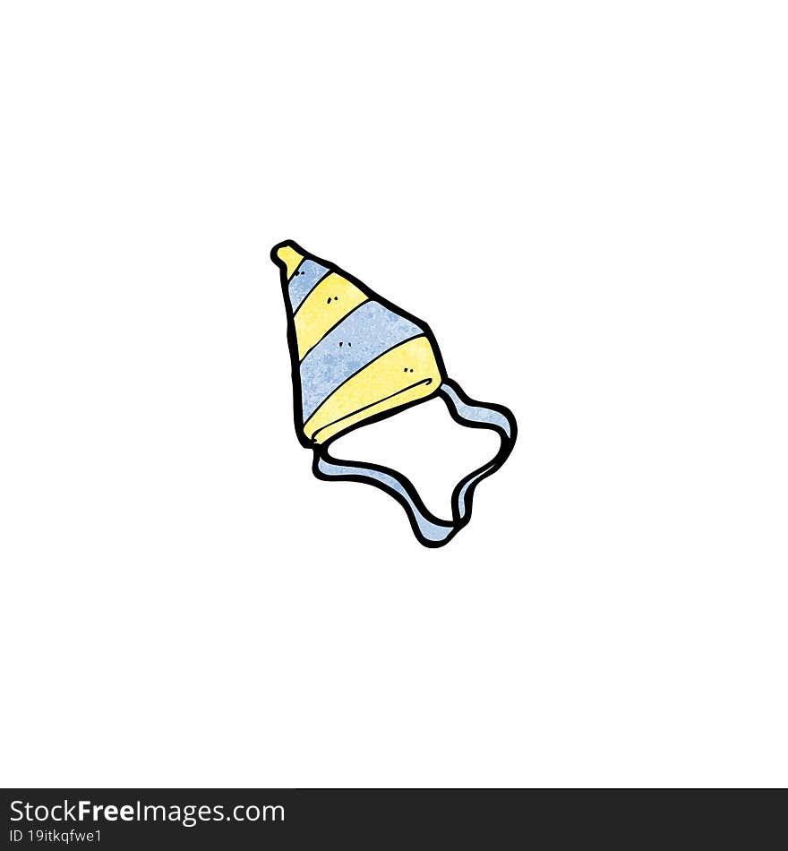 cartoon party hat