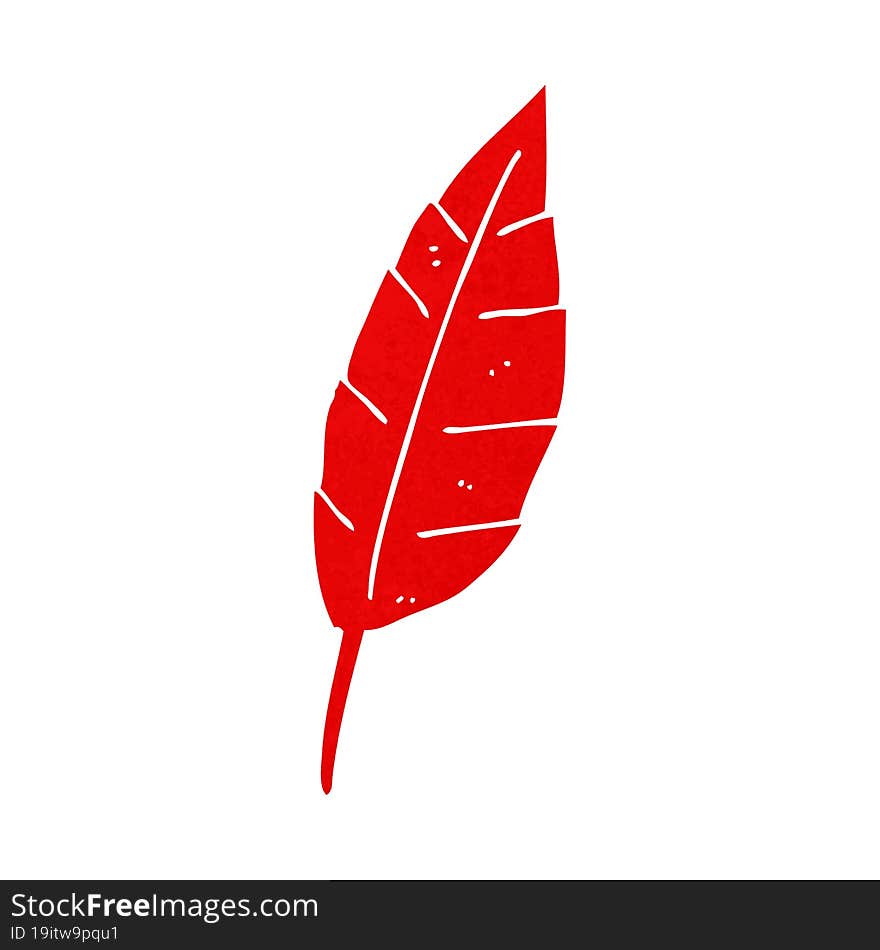 cartoon leaf