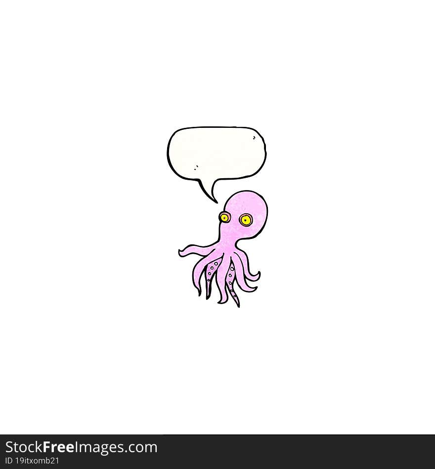 Cartoon Octopus