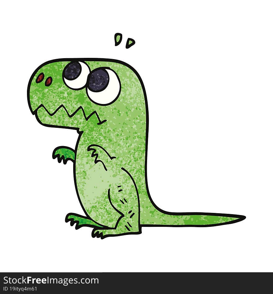 cartoon doodle prehistoric dinosaur