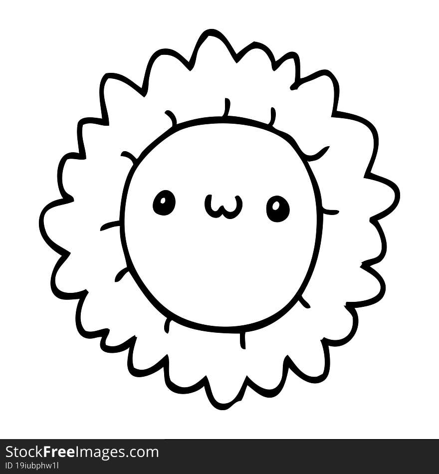 Cartoon Flower