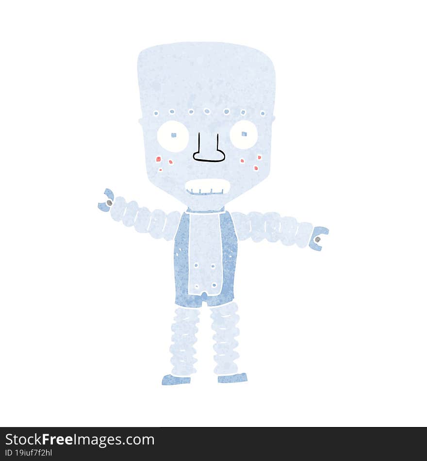 Cartoon Robot