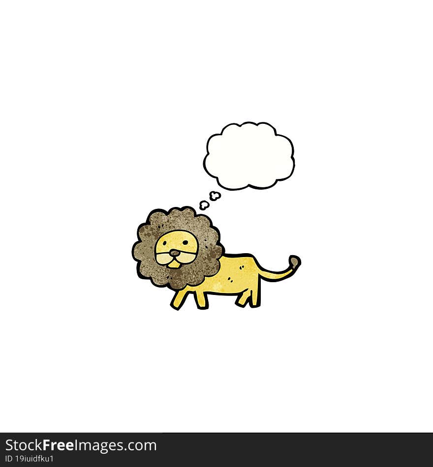 Cartoon Lion