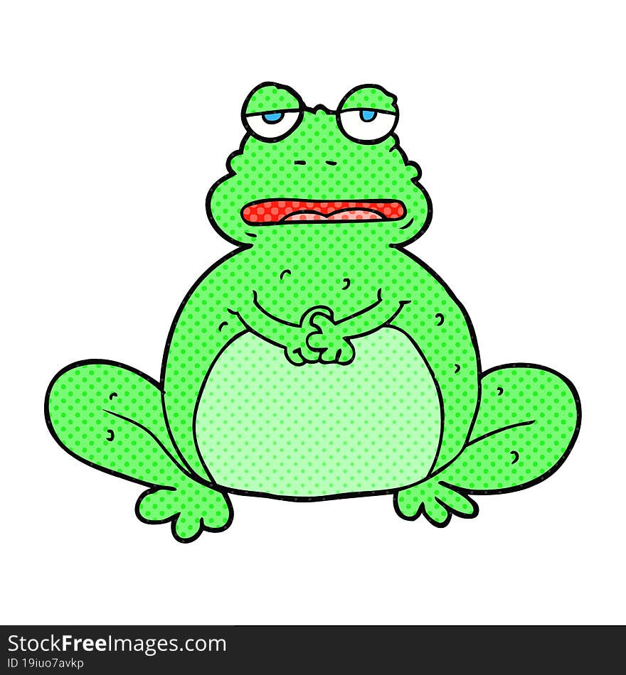 Cartoon Frog