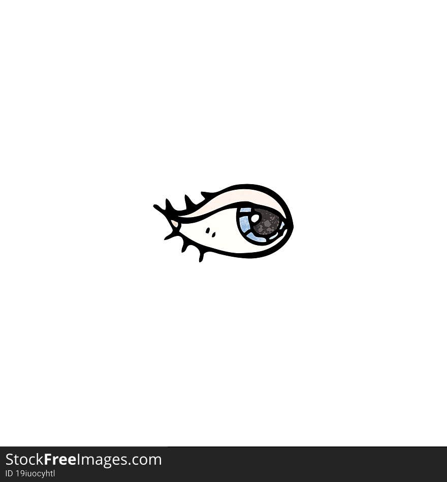 cartoon eyeball