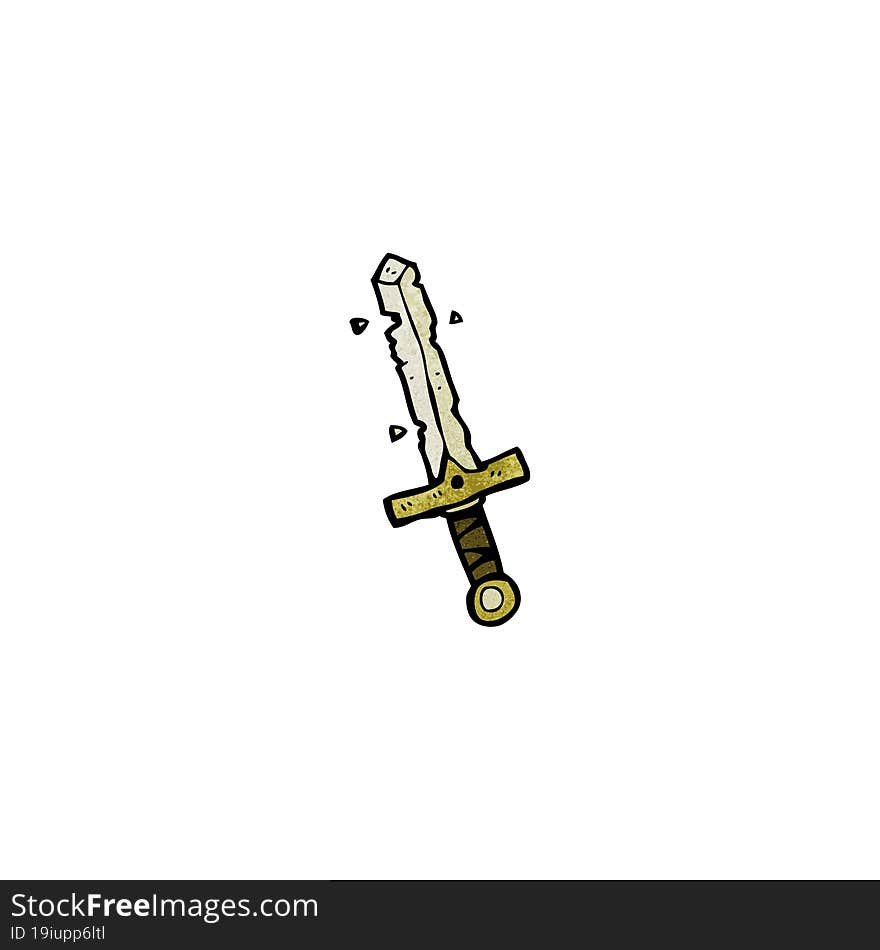 cartoon sword