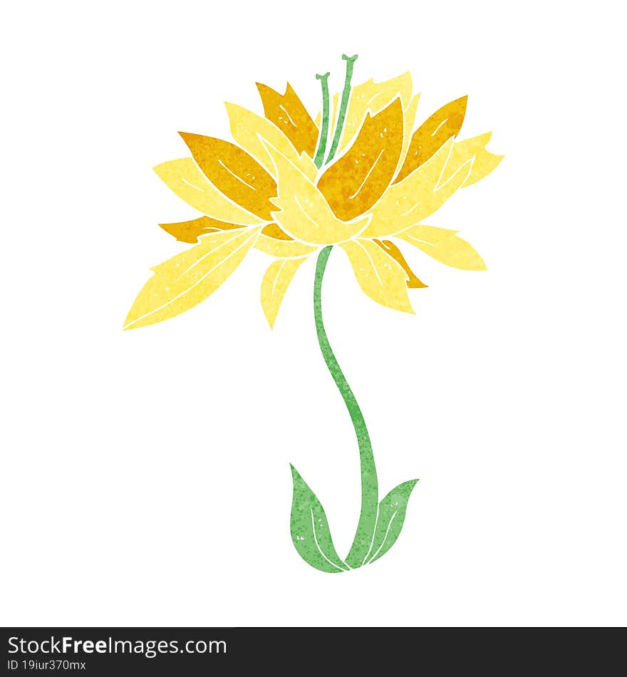 Cartoon Flower