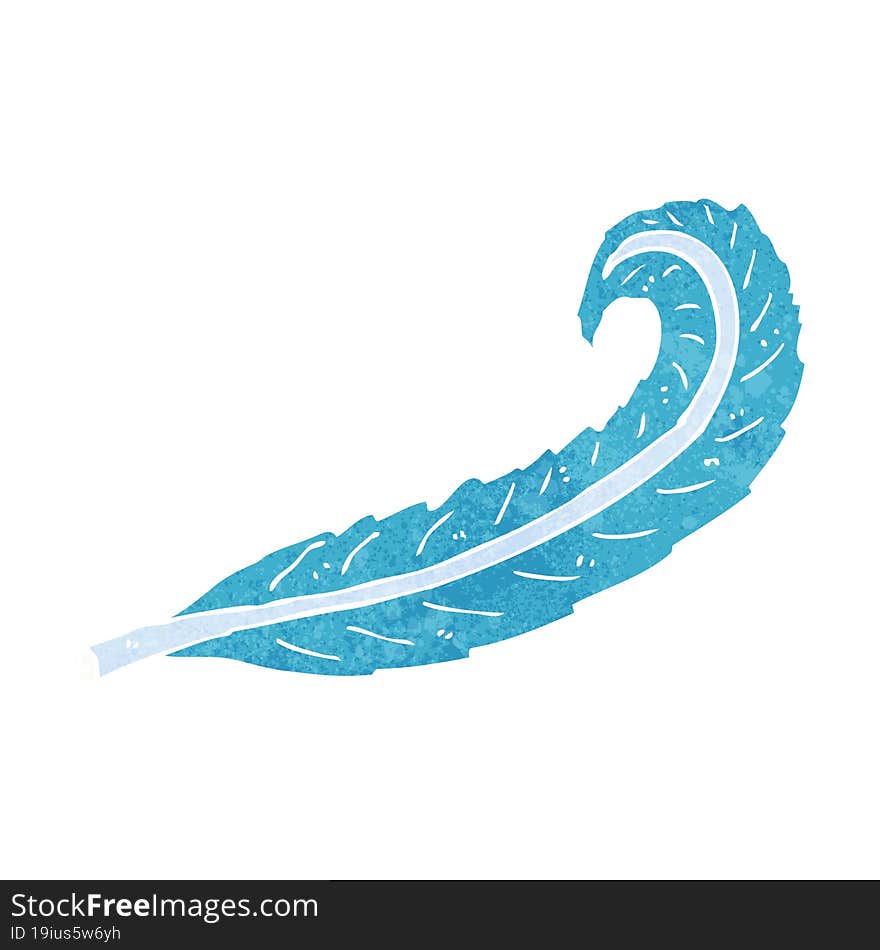 cartoon feather